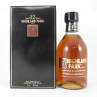 Highland Park 12 Year old Clear Gold Print Label